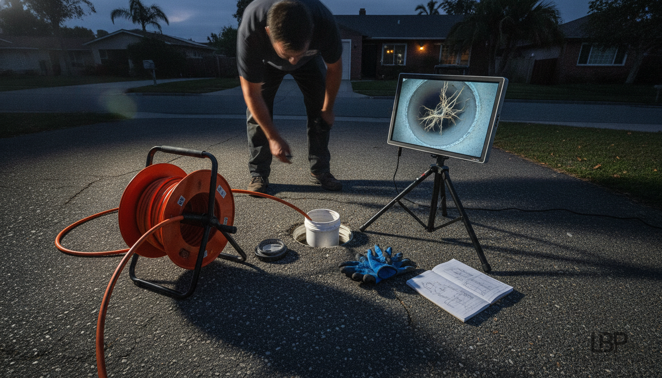 Sewer Line Inspection & Cleaning